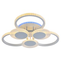 Светодиодная люстра 5883/3+3A WHT 114W+8W RGB