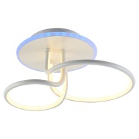 Светодиодная люстра 6006/2 WHT 58W+6,5W RGB Светодиодная люстра 6006/2 WHT 58W+6,5W RGB