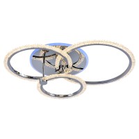 Светодиодная люстра 8003/3 CHR 90W+7W RGB