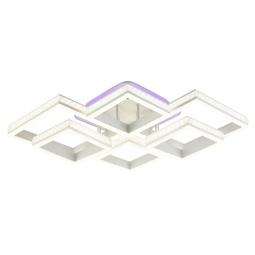 Светодиодная люстра 6000/6 WHT 396W+10W RGB