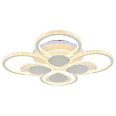 Светодиодная люстра 5891/4+4B WHT 248W+8W RGB