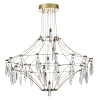 7000/51CL CLASSIC ODL_EX25 83 Потолочный светильник металл/хрусталь/нерж сталь IP20 LED 51W 4000K 220-240V FLAMENCO 7000/51CL CLASSIC ODL_EX25 83 Потолочный светильник металл/хрусталь/нерж сталь IP20 LED 51W 4000K 220-240V FLAMENCO