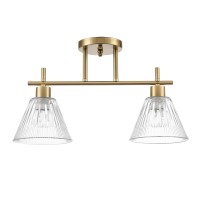 Потолочный светильник LUMION 8188/2C 220 В Цоколь E14, Мощность 80 Вт, IP20, Цвет металл, стекло