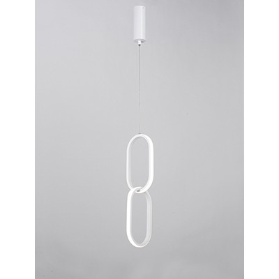 Люстра V4695-0/2S, LED 27Вт, 3900-4200К, 2290 лм
