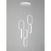 Люстра V4695-0/6S, LED 80Вт, 3900-4200К, 7500лм