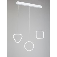 Люстра V3048-0/3S, LED 35Вт, 3900-4200К, 2500лм