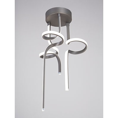 Люстра V4655-2/3PL, LED 60Вт, 3900-4200К