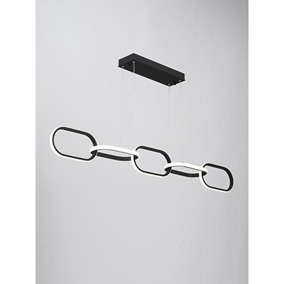 Люстра V4695-1/5S, LED 46Вт, 3900-4200К, 4242 лм