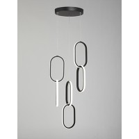 Люстра V4695-1/6S, LED 80Вт, 3900-4200К, 7500лм