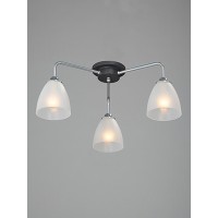Люстра V4500-9/3PL, 3xE14 макс. 40Вт, плафон ПП
