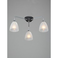 Люстра V4952-9/3PL, 3xE14 макс. 40Вт, плафон ПП