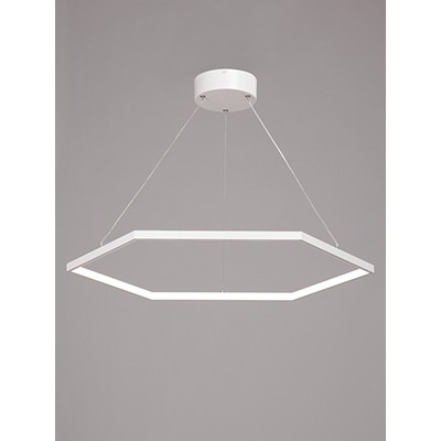 Люстра V4606-0/1S, LED 25Вт, 3900-4200К, 2310лм