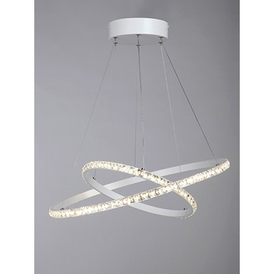 Люстра V4628-0/2S, LED 63Вт, 3900-4200К