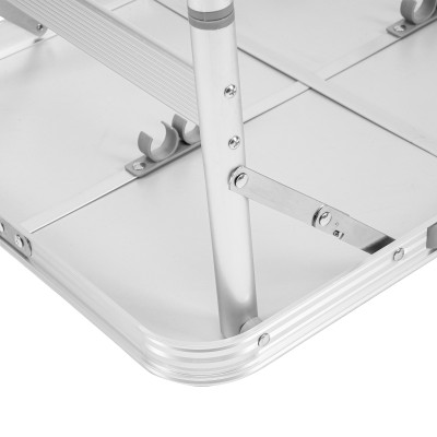 Стол складной алюм, столешница МДФ, 900 x 600 x 300/700 мм, Camping Palisad