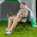 Стул складной с подлокотниками и подстаканником 81 х 51 х 86 см Camping Palisad Стул складной с подлокотниками и подстаканником 81 х 51 х 86 см Camping Palisad