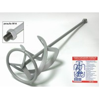 Миксер д/красок 140х600мм М14 (левостор.) ФИОЛЕНТ