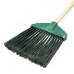 Метла полипропиленовая, 345 х 200 х 1420 мм, веерная распушенная, деревянный черенок, Сибртех