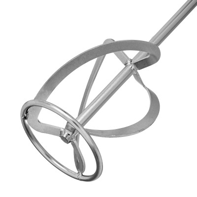 Насадка для миксера, для тяжелых растворов, 120 х 590 мм, оцинкованная, хвостовик резьба М14 Сибртех Насадка для миксера, для тяжелых растворов, 120 х 590 мм, оцинкованная, хвостовик резьба М14 Сибртех