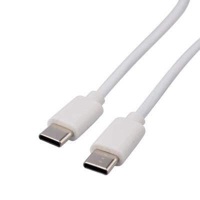 Кабель Type-C - Type-C, 2A, 1м, ПВХ, белый REXANT