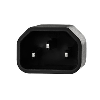 Шнур сетевой, разъем IEC 320 C13 - разъем IEC 320 C14, кабель 3x0,75 мм², длина 1,5 метра (PE пакет) REXANT
