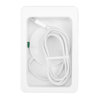 Беспроводное зарядное устройство Fast charge, Qi 15Вт, серебро REXANT