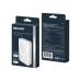 Портативное беспроводное зарядное устройство Power Bank (аккумуляторная батарея) 10000 mAh, MagSafe, белое REXANT
