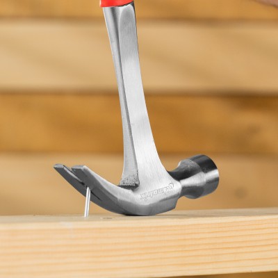 Молоток-гвоздодер, 450 г, цельнометаллический, двухкомпонентная рукоятка Matrix Молоток-гвоздодер, 450 г, цельнометаллический, двухкомпонентная рукоятка Matrix