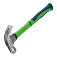 Молоток-гвоздодер, 450 г, с магнитом, фибергласовая обрезиненная рукоятка Сибртех Молоток-гвоздодер, 450 г, с магнитом, фибергласовая обрезиненная рукоятка Сибртех