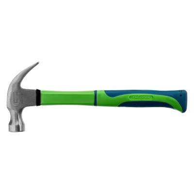 Молоток-гвоздодер, 450 г, фибергласовая обрезиненная рукоятка Сибртех Молоток-гвоздодер, 450 г, фибергласовая обрезиненная рукоятка Сибртех