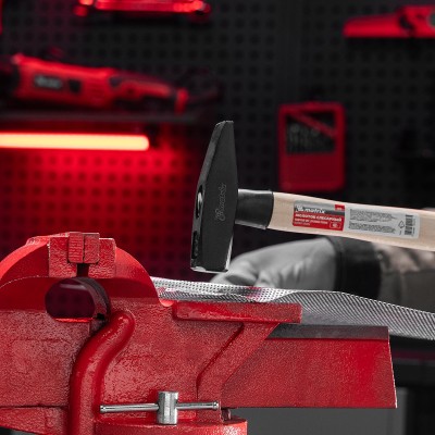 Молоток слесарный, 400 г, квадратный боек, деревянная рукоятка Matrix