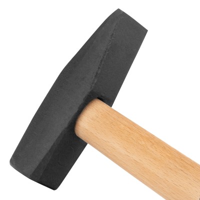 Молоток слесарный 600 г, квадратный боек, деревянная рукоятка Сибртех Молоток слесарный 600 г, квадратный боек, деревянная рукоятка Сибртех