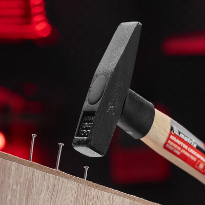 Молоток слесарный, 100 г, квадратный боек, деревянная рукоятка Matrix Молоток слесарный, 100 г, квадратный боек, деревянная рукоятка Matrix