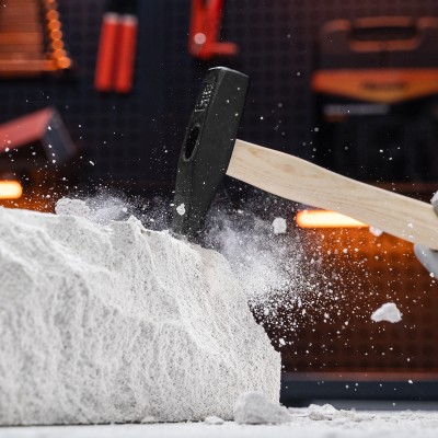 Молоток слесарный, 300 г, квадратный боек, деревянная рукоятка Sparta