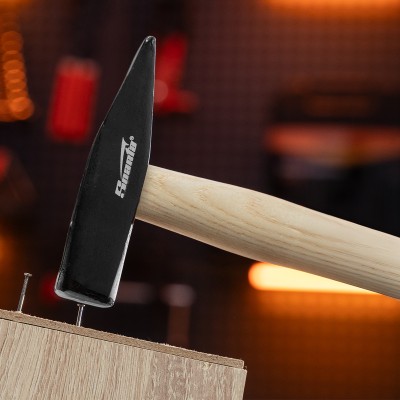 Молоток слесарный, 300 г, квадратный боек, деревянная рукоятка Sparta