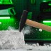 Молоток слесарный 800 г, квадратный боек, деревянная рукоятка Сибртех