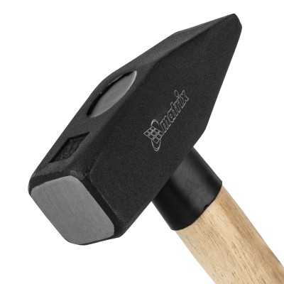 Молоток слесарный, 1500 г, квадратный боек, деревянная рукоятка Matrix Молоток слесарный, 1500 г, квадратный боек, деревянная рукоятка Matrix