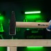Молоток слесарный 1000 г, квадратный боек, деревянная рукоятка Сибртех