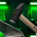 Молоток слесарный 1000 г, квадратный боек, деревянная рукоятка Сибртех