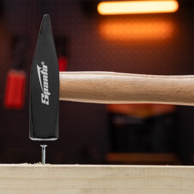 Молоток слесарный, 500 г, квадратный боек, деревянная рукоятка Sparta Молоток слесарный, 500 г, квадратный боек, деревянная рукоятка Sparta