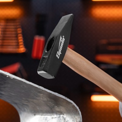 Молоток слесарный, 500 г, квадратный боек, деревянная рукоятка Sparta Молоток слесарный, 500 г, квадратный боек, деревянная рукоятка Sparta