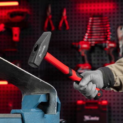 Молоток слесарный, 1000 г, фибергласовая обрезиненная рукоятка Matrix Молоток слесарный, 1000 г, фибергласовая обрезиненная рукоятка Matrix