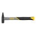 Молоток слесарный, 200 г, кованый, фибергласовая рукоятка c TPR покрытием Denzel