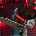 Молоток слесарный, 600 г, фибергласовая обрезиненная рукоятка Matrix