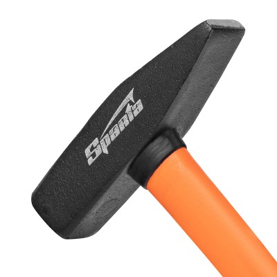 Молоток слесарный, 400 г, фибергласовая обрезиненная рукоятка Sparta Молоток слесарный, 400 г, фибергласовая обрезиненная рукоятка Sparta