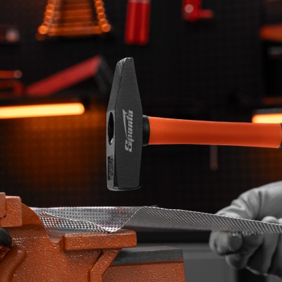 Молоток слесарный, 400 г, фибергласовая обрезиненная рукоятка Sparta Молоток слесарный, 400 г, фибергласовая обрезиненная рукоятка Sparta