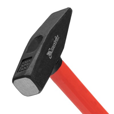 Молоток слесарный, 500 г, фибергласовая обрезиненная рукоятка Matrix Молоток слесарный, 500 г, фибергласовая обрезиненная рукоятка Matrix