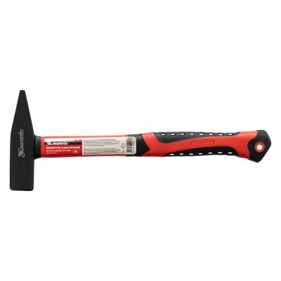 Молоток слесарный, 500 г, фибергласовая обрезиненная рукоятка Matrix Молоток слесарный, 500 г, фибергласовая обрезиненная рукоятка Matrix