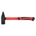 Молоток слесарный, 1500 г, фибергласовая обрезиненная рукоятка Matrix