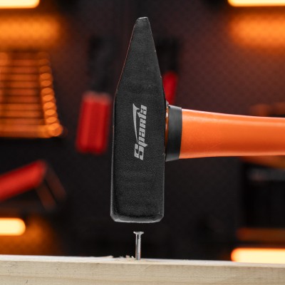 Молоток слесарный, 800 г, фибергласовая обрезиненная рукоятка Sparta