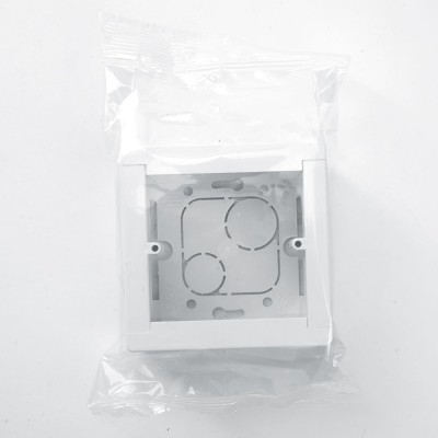 EBX20-04-1 Коробка монтажная для открытой установки модульная подъемная 88*88*42,5мм, белый (К-440) 39928